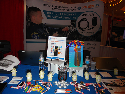 L-Tron booth