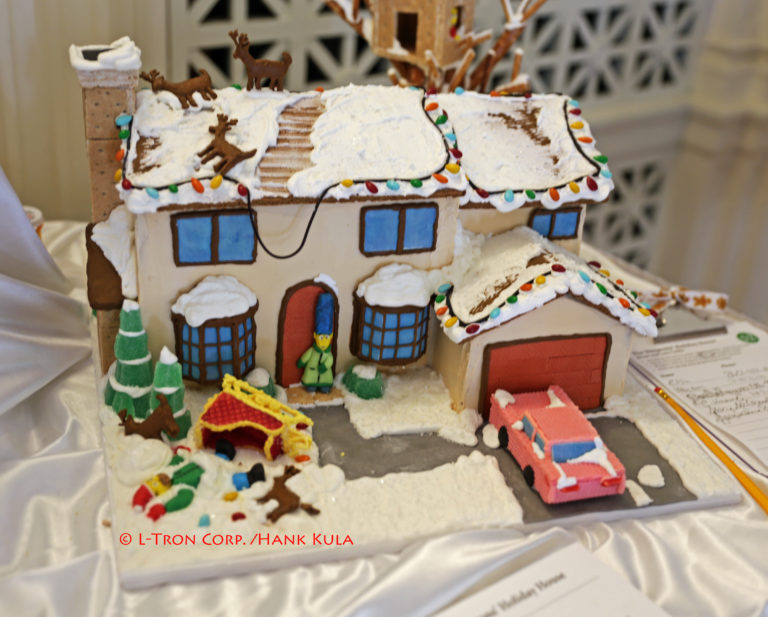 L-Tron | National Gingerbread House Day