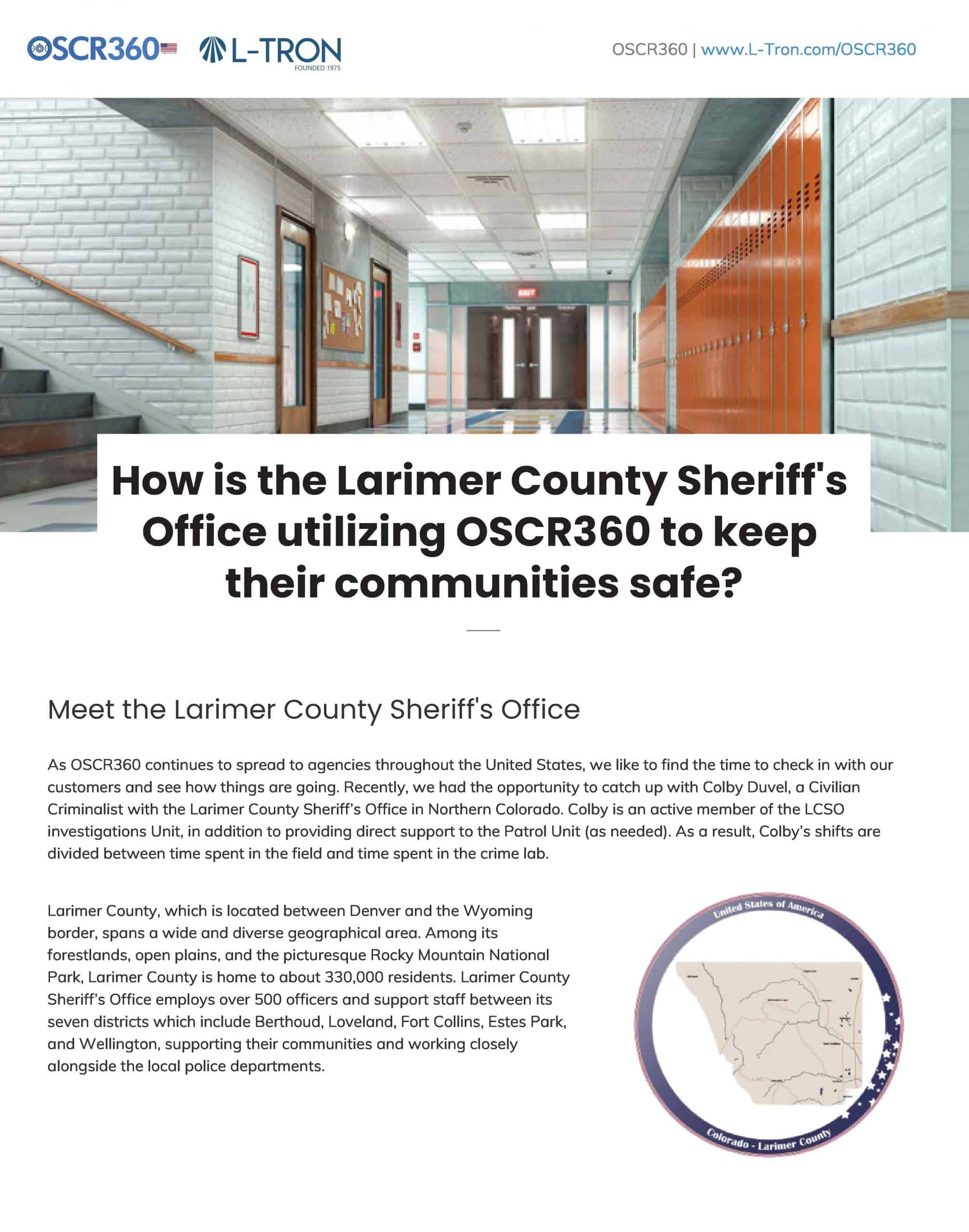 Larimer County OSCR360 Use School Emergency Preparedness