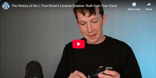 History of the L-Tron Driver's License Scanner Video Thumbnail